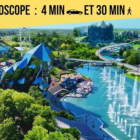 La Maison Glycine - 5 6 Lits - Proche Futuroscope Et Aquascope Villa Chasseneuil-du-Poitou